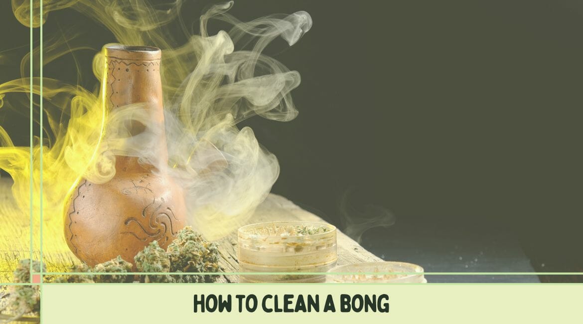 Bong cleaning instructions.